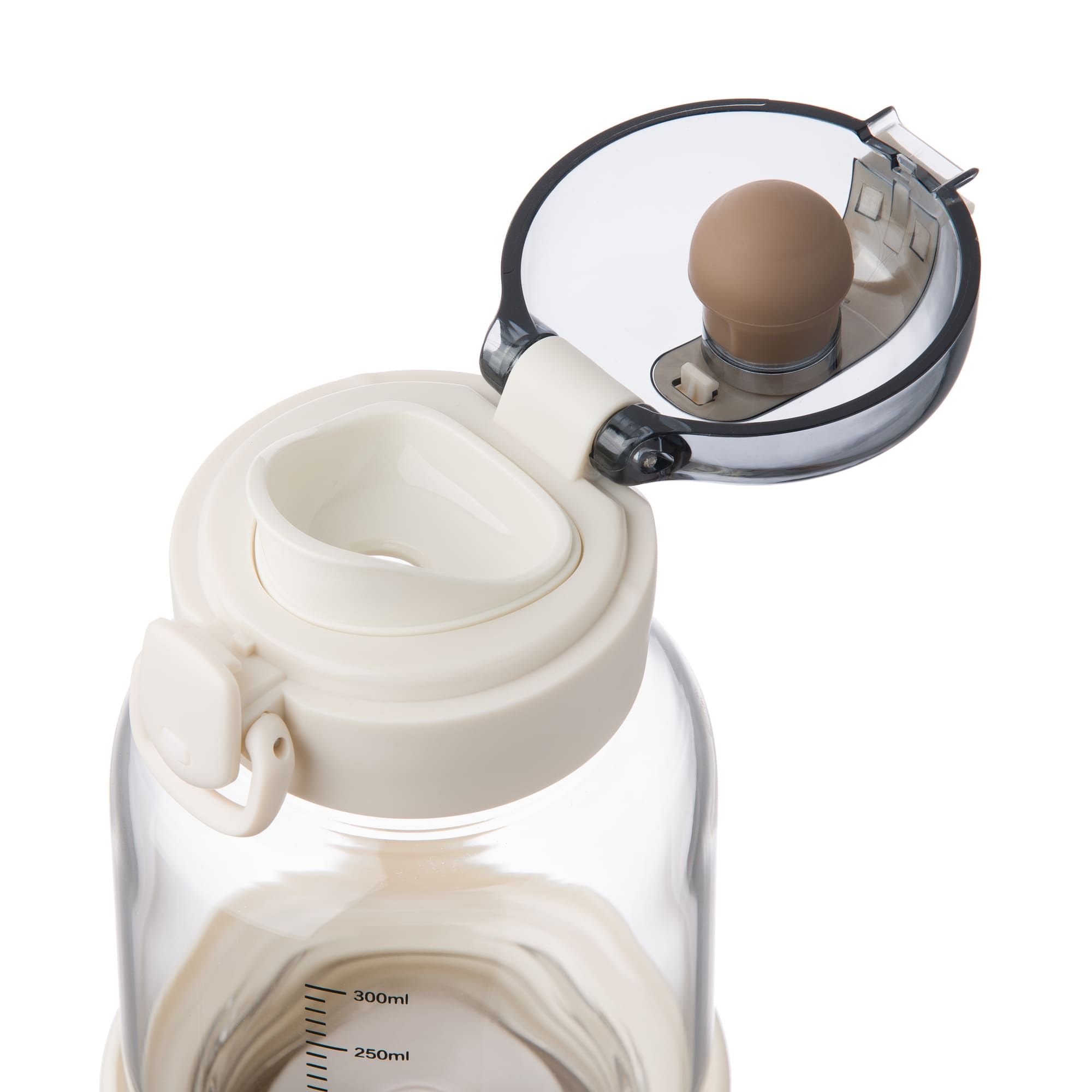 Portable baby bottle, water and milk warmer - white