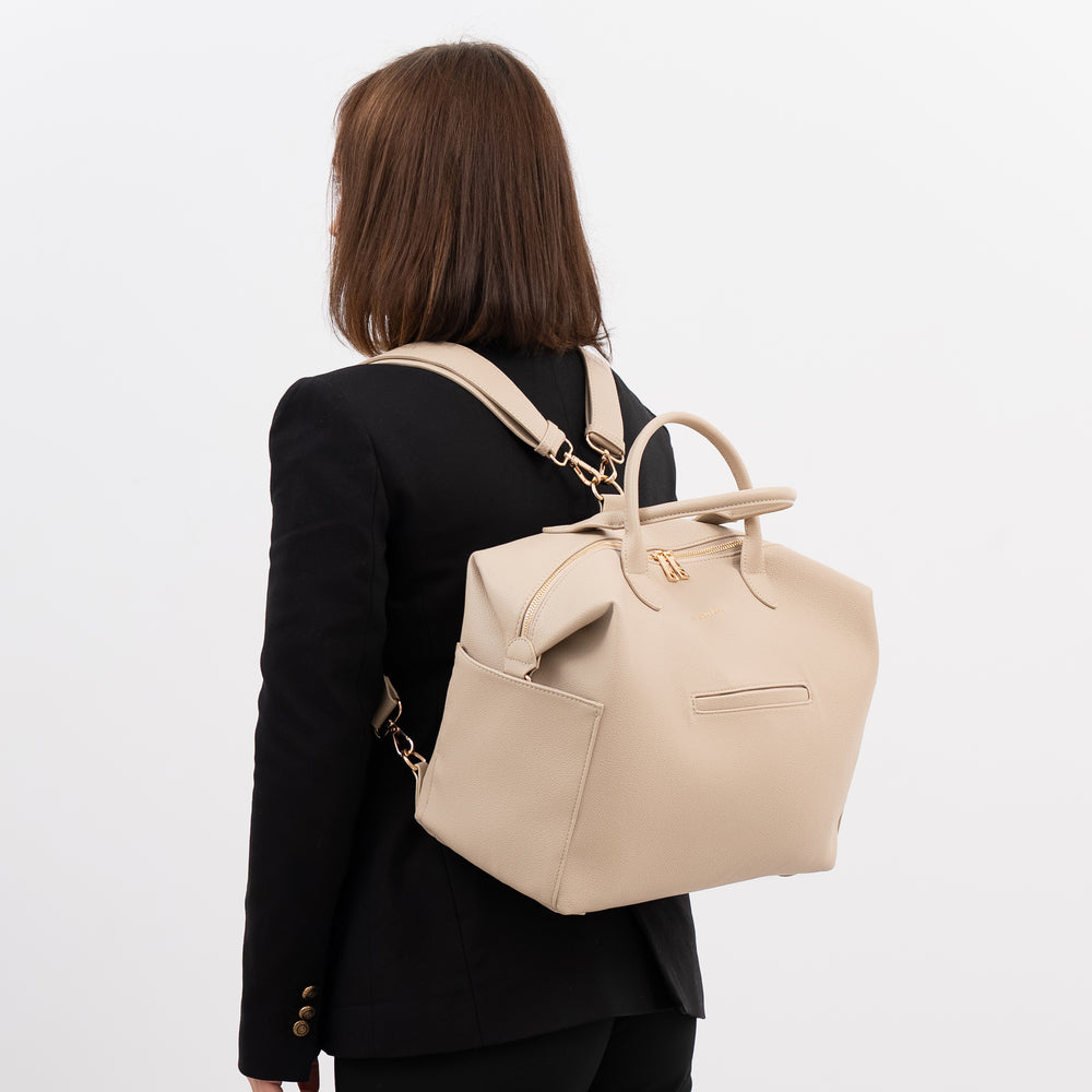 Paski do plecaka do torby MyBabyBag w kolorze beżowym