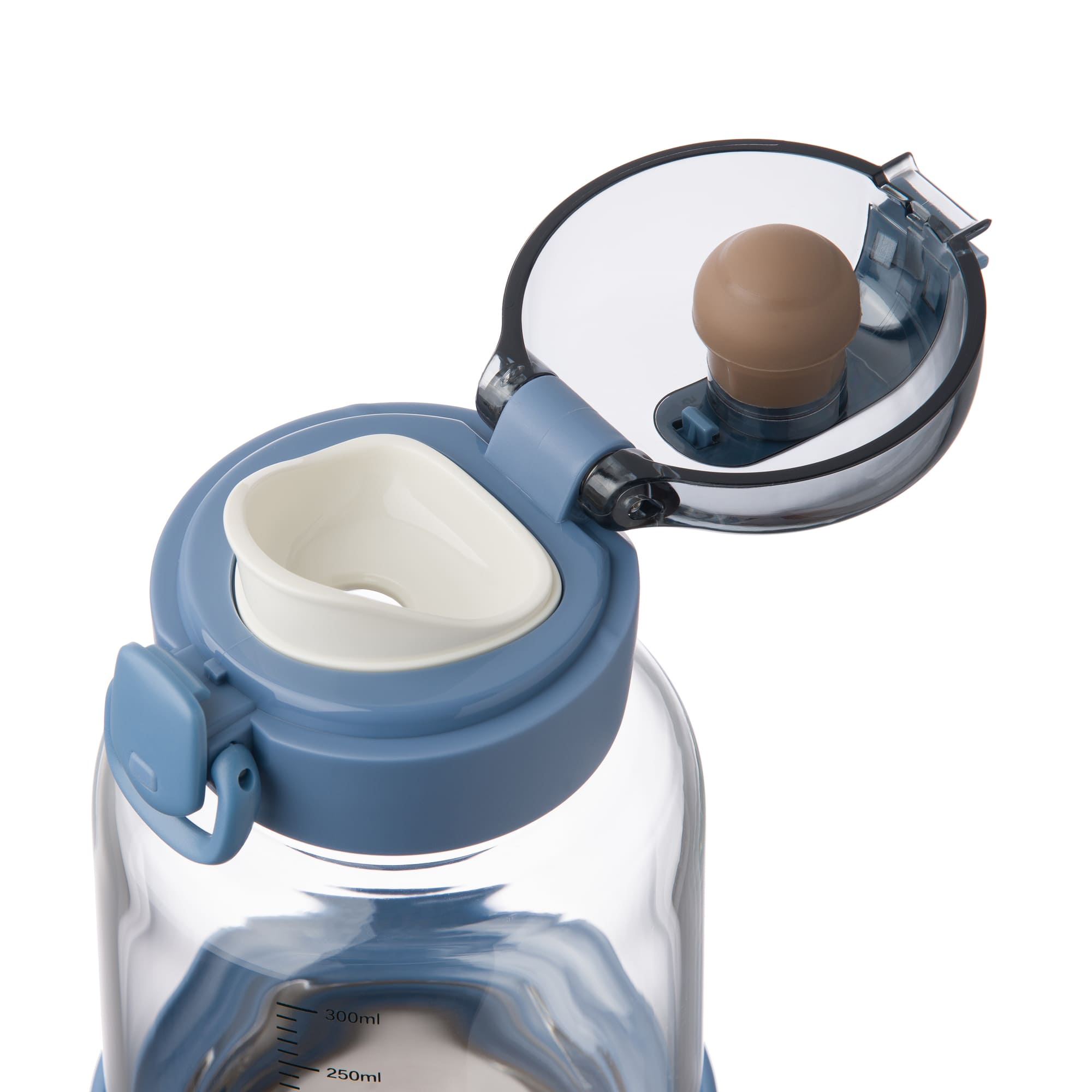 Portable baby bottle, water and milk warmer - blue